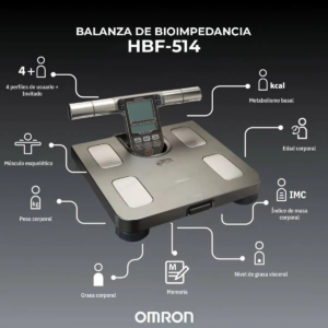 Balanza De Control Corporal OMRON HBF-514C