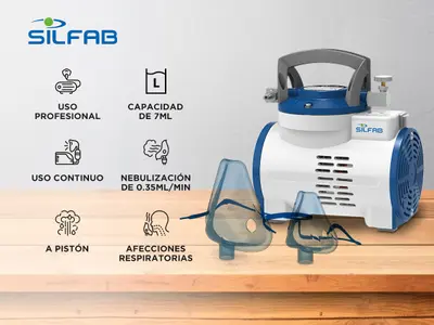 Nebulizador De Uso Continuo Silfab N32