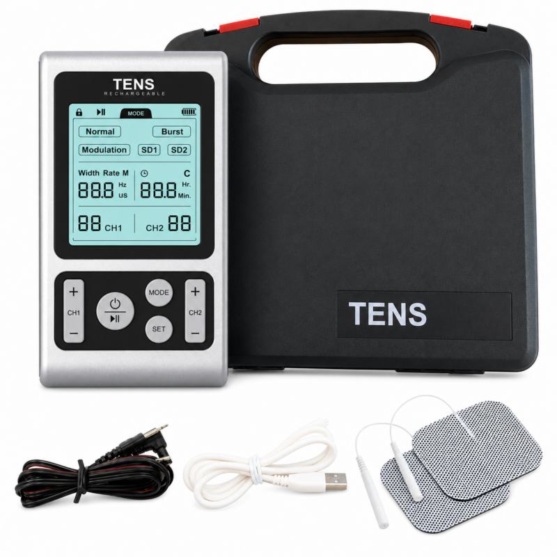 Tens Recargable De 2 Canales