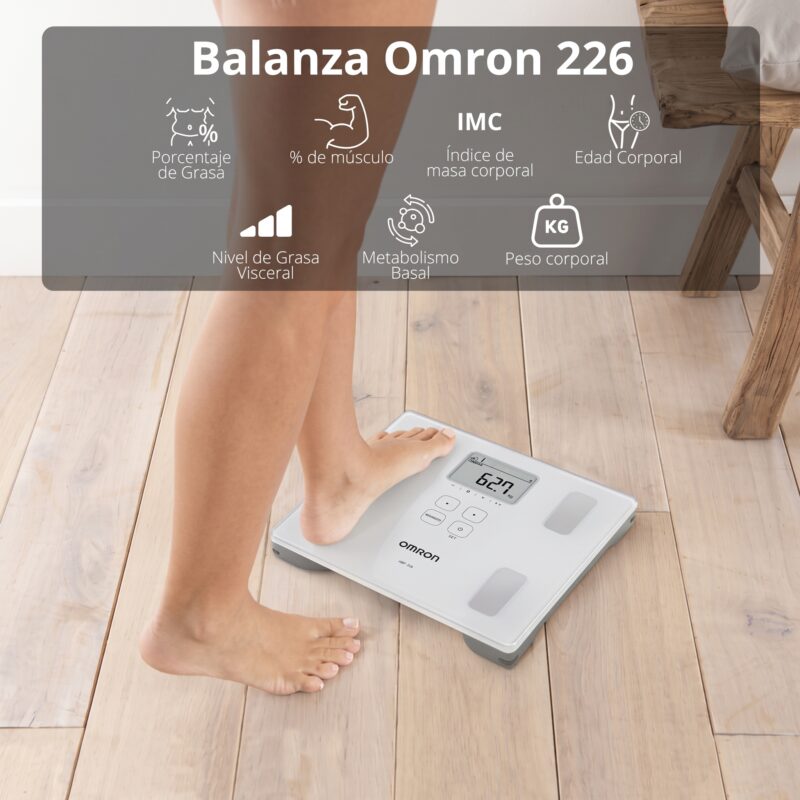 Balanza De Control Corporal Omron HBF-226